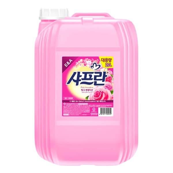 수민플러스 대용량 샤프란 핑크센세이션 20L 섬유유연제