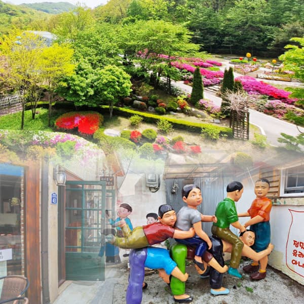 로망스투어 인천 석모도수목원 대룡시장 전등사 동막해수욕장 강화당일