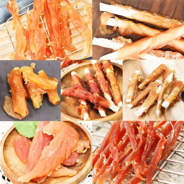 멍멍스타 애견간식 300g 5봉 강아지 껌 육포 사사미 - 최저가 12,400원