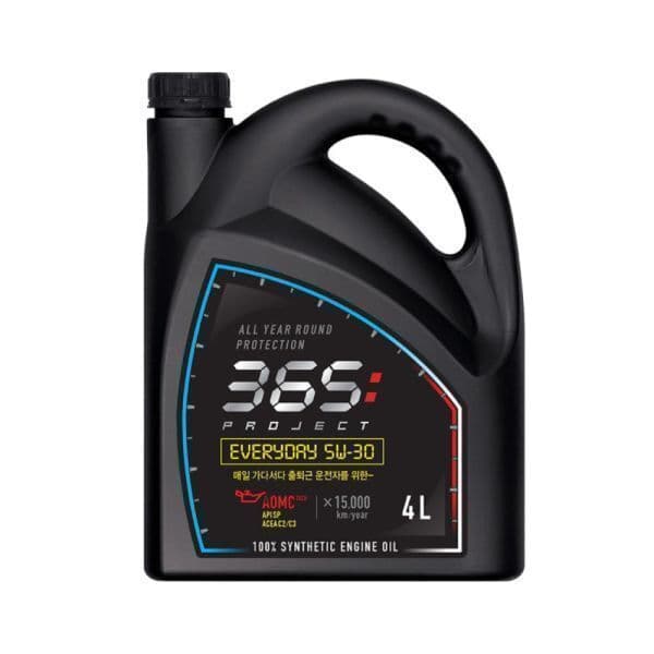 불스원스타배송 불스원 365 Project 엔진오일 5W30 4L - 최저가 42,710원