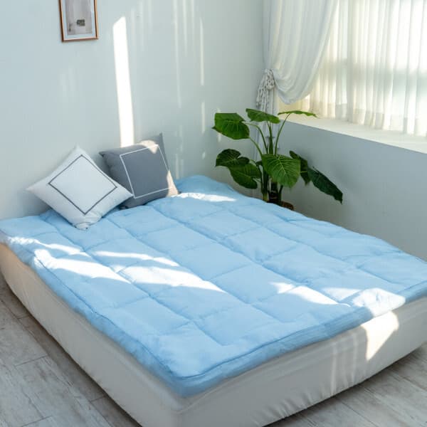 junnabedding 쿨 아이스 시어서커 여름토퍼