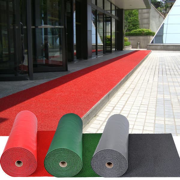 스타그린 막힘형 초면애 코일롤A 현관 미끄럼방지매트 10mm 120x1200cm