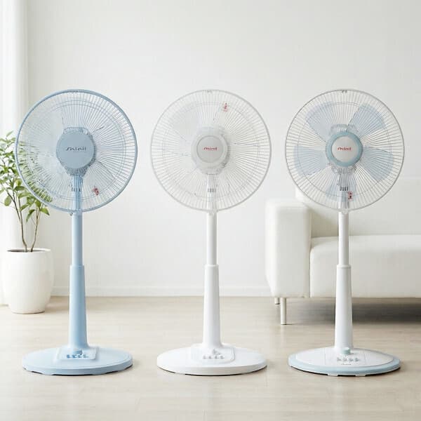 신일전자공식대리점 신일 스탠드형 선풍기 30cm 화이트 블루