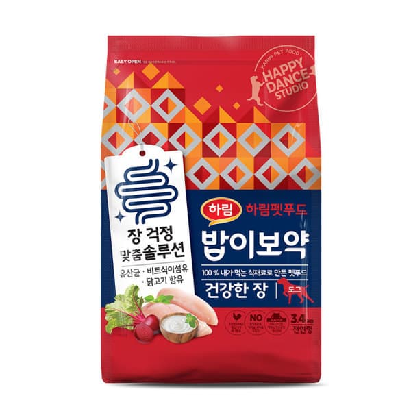 하림펫푸드 (밥이보약) DOG 건강한장 3.4kg - 최저가 42,800원