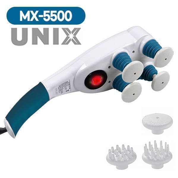 화메디 유닉스 기플러스 MX-5500 목어깨 진동안마기 온열 4구