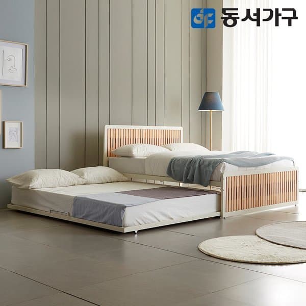 신세계몰 포리 편백나무 슬라이딩 이층침대 SS+SS 9존독립