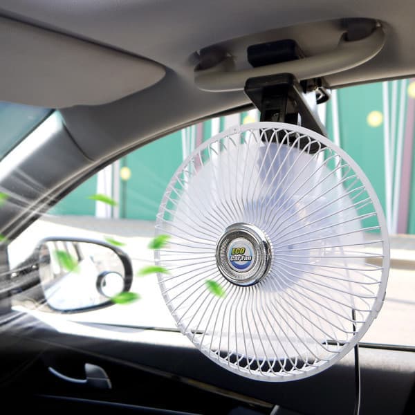 카모아몰 카모아 에코카팬 12V 24V 차량용 화물차 지게차 중장비 시거잭 선풍기 - 최저가 22,800원