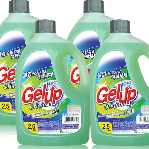 겔업코리아 겔업 고농축 액체세제 2.5L x 4개