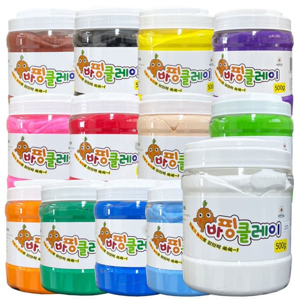 제노컴퍼니 바핑 클레이 500g 버켓형