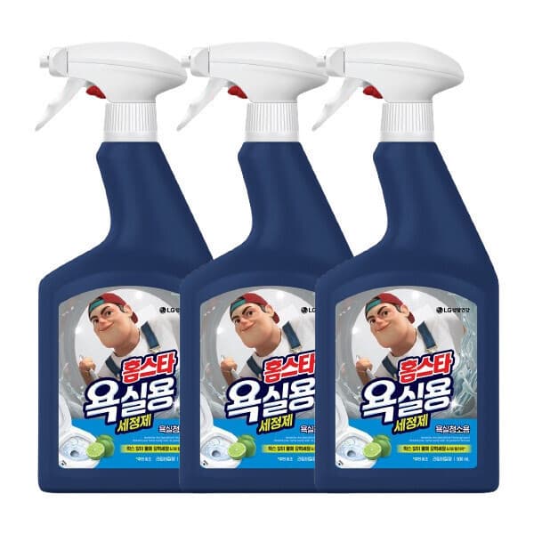 LG생활건강-스타배송 홈스타 맥스프레쉬 욕실용세정제 900ml 3개
