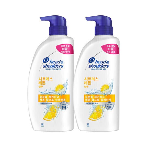 피앤지샵 헤드앤숄더 시트러스 레몬 샴푸 800ml 2개 - 최저가 27,000원