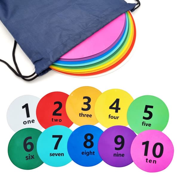 주식회사더이안 숫자 원마커 30cm 10개 1세트 전용가방포함 - 최저가 24,000원