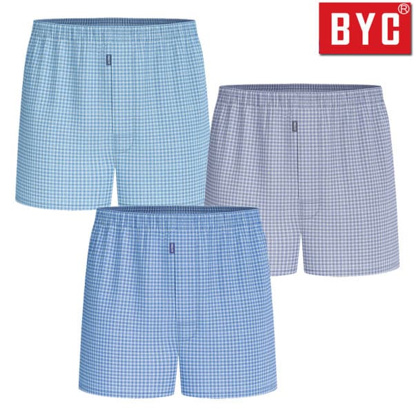 아이앤샵80 BYC 남성 낭심 망사주머니 사각 더블박서 트렁크 팬티 3매 - 최저가 24,900원