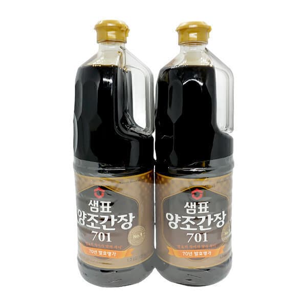 코스트웹 양조간장 701 1.7L x 2개