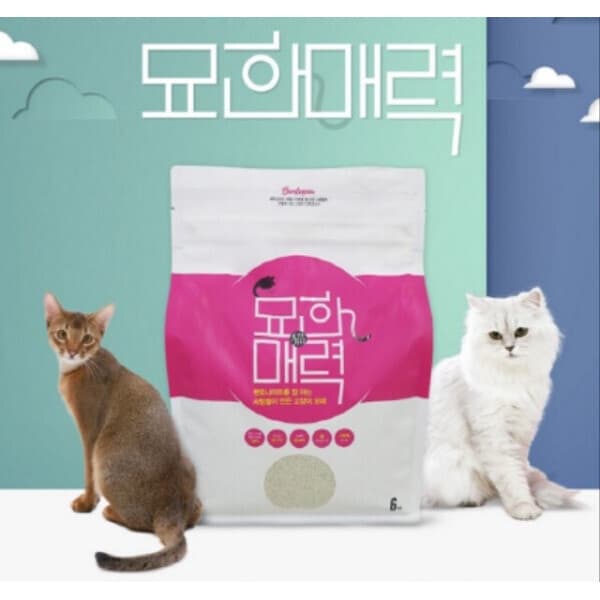 슈퍼컨슈머 벤토나이트 고양이 모래 6kg x 3