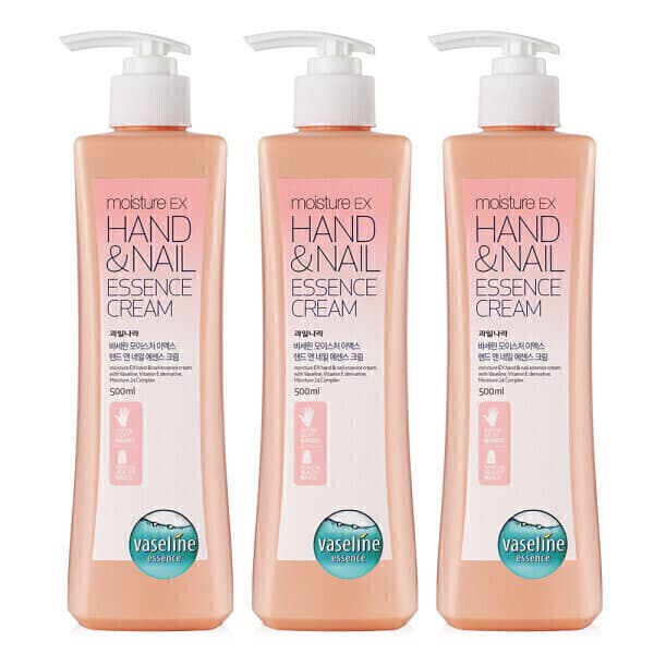 COSMATE 바세린 핸드크림 핸드로션 500ml 1+1+1 고보습