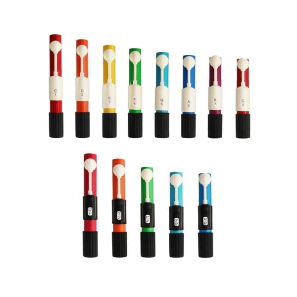 로드뮤직 RIVREA 리베라 톤차임 13음 핸드차임바 HHC-8BR+HHC5B - 최저가 220,000원