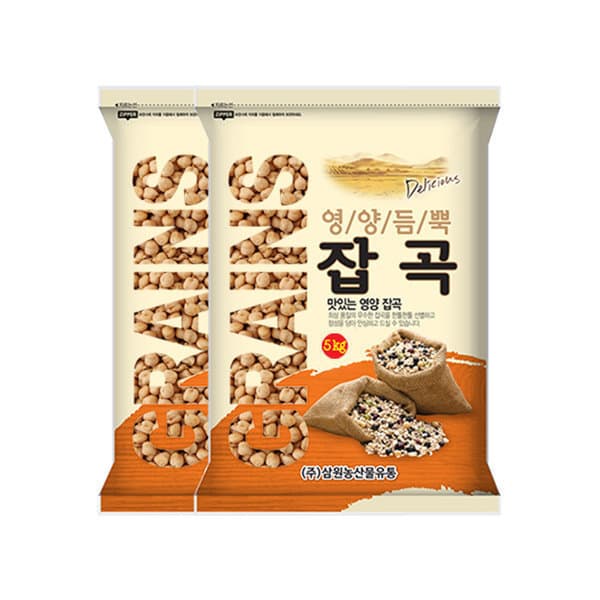 주식회사삼원농산 삼원농산 캐나다 병아리콩 10kg (5kg/2개) - 2025년산