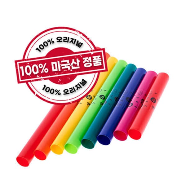 에듀뮤지카 붐웨커 튜브 기본음 온음 8음 미국산 정품 - 최저가 38,000원