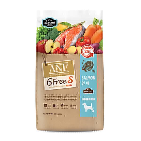 몰리스펫샵 ANF 6free S 연어 8kg - 최저가 72,900원