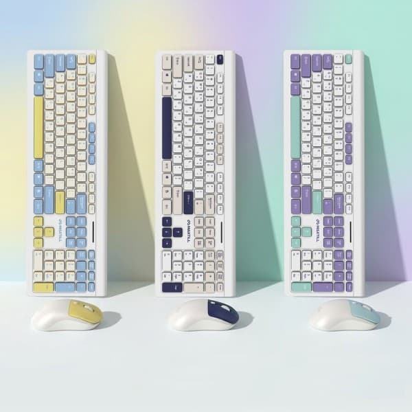 조군Mall 저소음 무선 키보드 마우스 세트 + 키스킨 - 최저가 15,670원