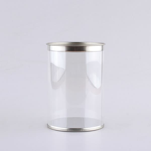 뉴.마켓 머랭쿠키통 케이스/PET 캔원통 8.3X12 90개-1박스/A1