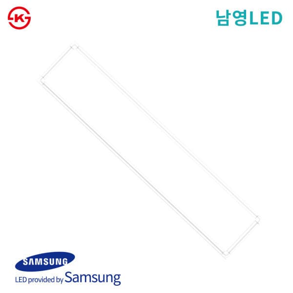 전9샵 LED 무타공 평판조명 엣지등 1000x220 50W