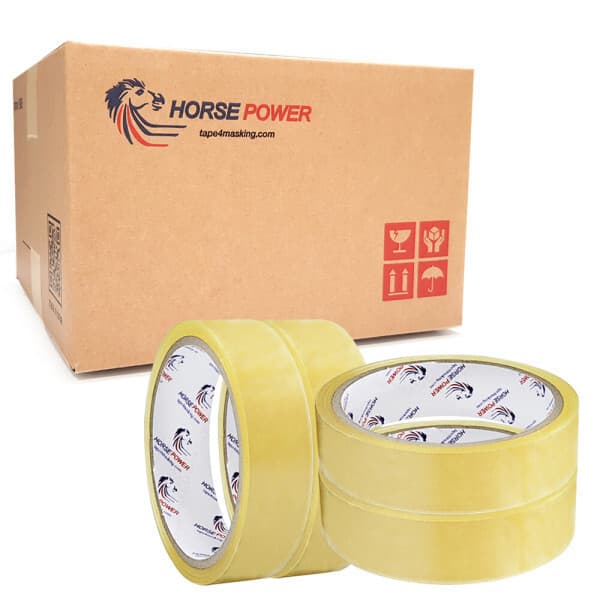 홀스파워 물레방아 리필 테이프 투명 OPP 24mm x25M 100개