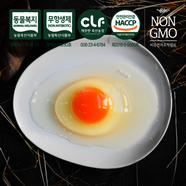 구쁘농장 우리가족 안심계란 30구