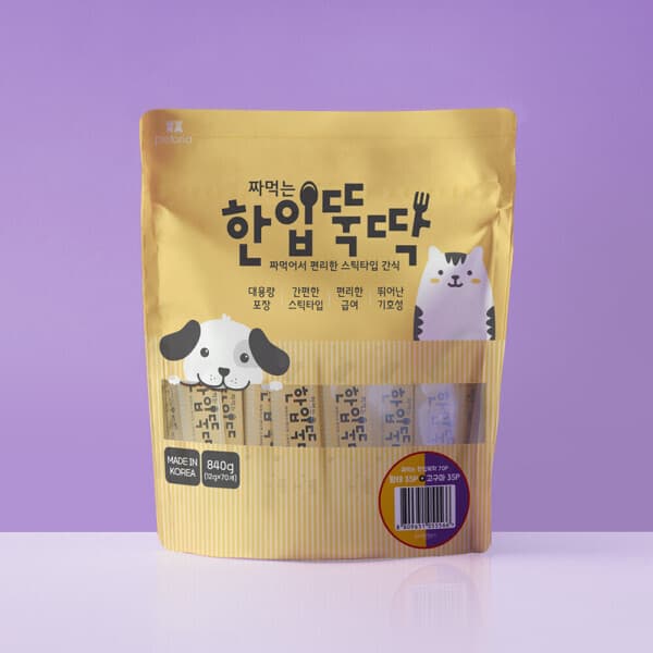 펫토리아 한입뚝딱 고양이 짜먹는 간식 황태(35p)+고구마(35p) - 최저가 33,900원