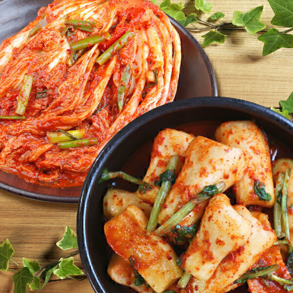 푸~드 뱅크 포기김치 3kg 총각김치 2kg