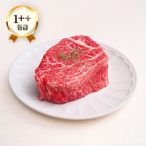 엄마네한우 엄마네한우 1++등급 한우 안심 구이용 1KG (200g x 5팩)