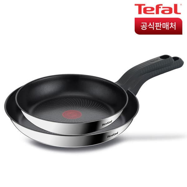 테팔공식스토어 테팔 IH 에센스쿡 인덕션 프라이팬 2종(24cm+28cm)