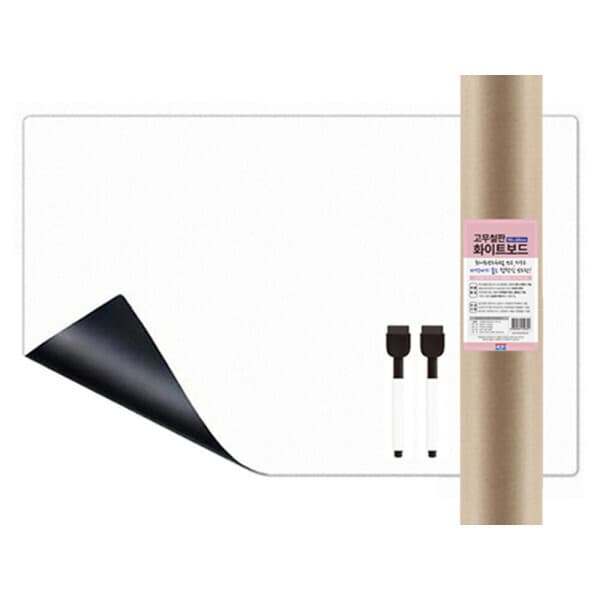 오피스존(주) FOB 고무철판 화이트보드 RS-20 대 900x600mm 롤 고무자석 칠판 보드판 - 최저가 21,300원
