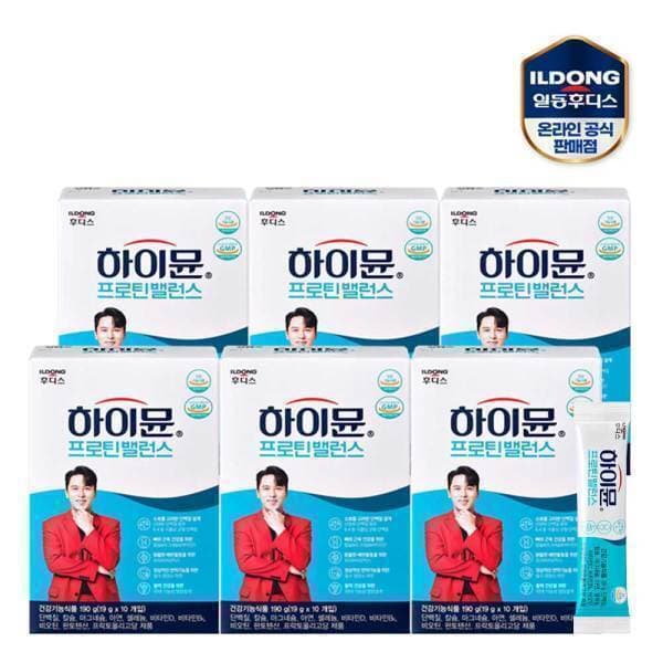 수앤아이샵 하이뮨 프로틴 밸런스 스틱 19gx60입 산양유 단백질