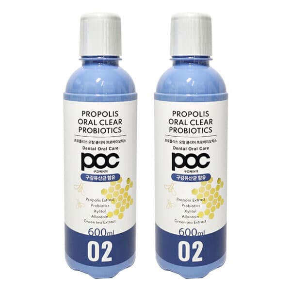 이든메디칼 POC 프로폴리스 오랄 클리어 가글 프로바이오틱스 600ml