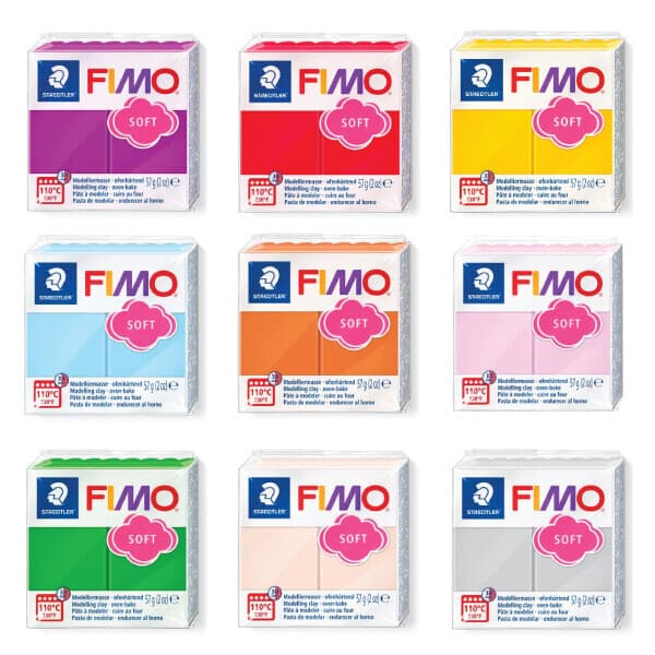-영남상사- FIMO 피모 소프트 28색 폴리머클레이 - 최저가 6,300원
