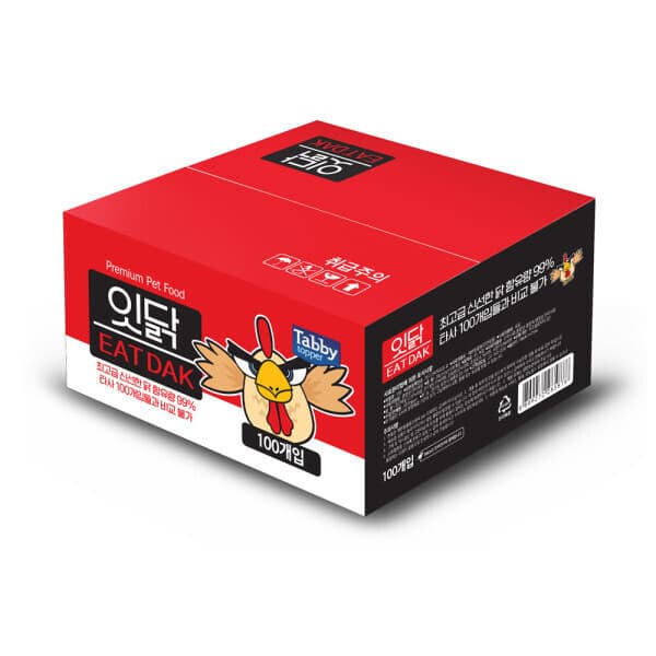 개꽁냥이 테비 잇닭 22g x100개 - 최저가 19,500원