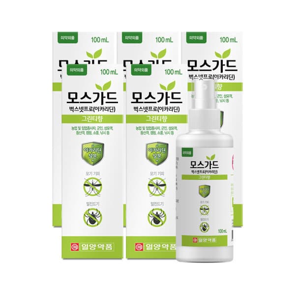 내츄럴플러스 일양약품 모스가드 스프레이 100ml 5통