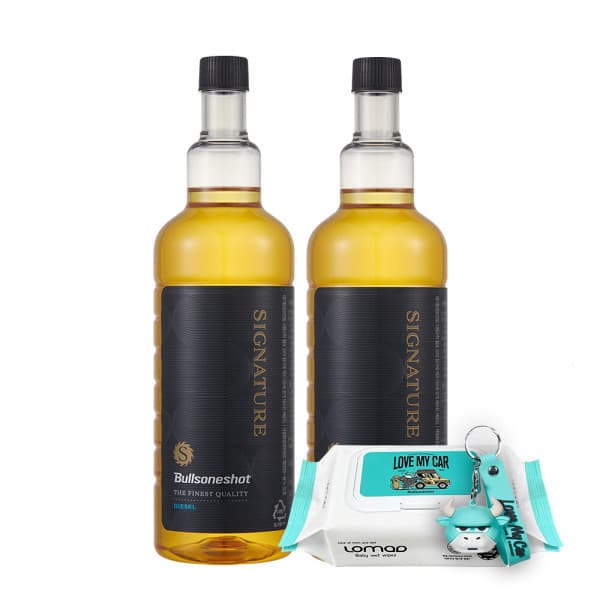 불스원스타배송 불스원샷 시그니처 연료첨가제 500ML 2종택1(휘발유 경유)