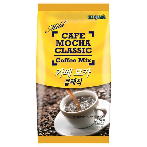 (주)커피몰 희창 카페 모카 클래식 커피믹스 800g x 12봉