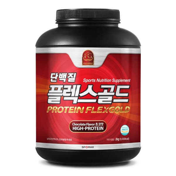 더행복한생활건강 스포맥스 플렉스골드 유청단백질프로틴 2kg - 최저가 75,000원