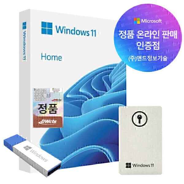 소프트이즈 Windows 11 Home FPP USB 한국정품 - 최저가 205,000원
