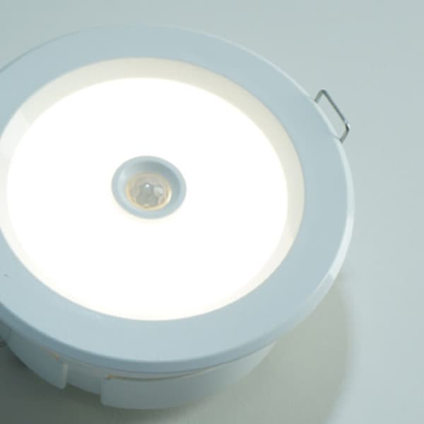 소노조명 LED 인체감지 매입 센서등 1W 다운라이트 90mm