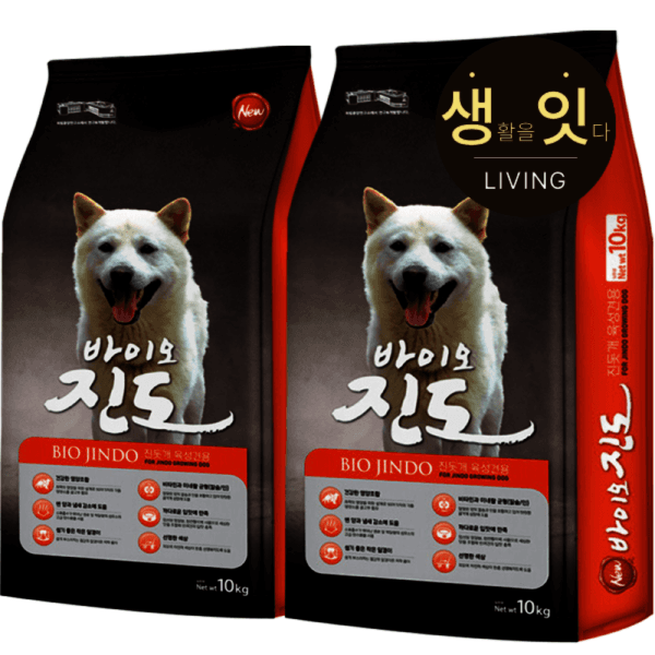 갤러리펫 바이오진도 20kg(10kgx2개) 강아지 대형견 사료 - 최저가 47,990원