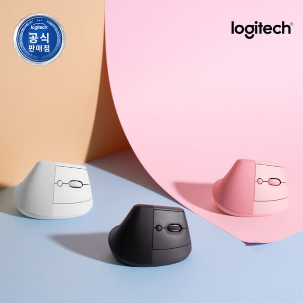 씨알텍샵 로지텍코리아 공식 LIFT 컴팩트 인체공학 무선 블루투스 버티컬 마우스 - 최저가 64,860원