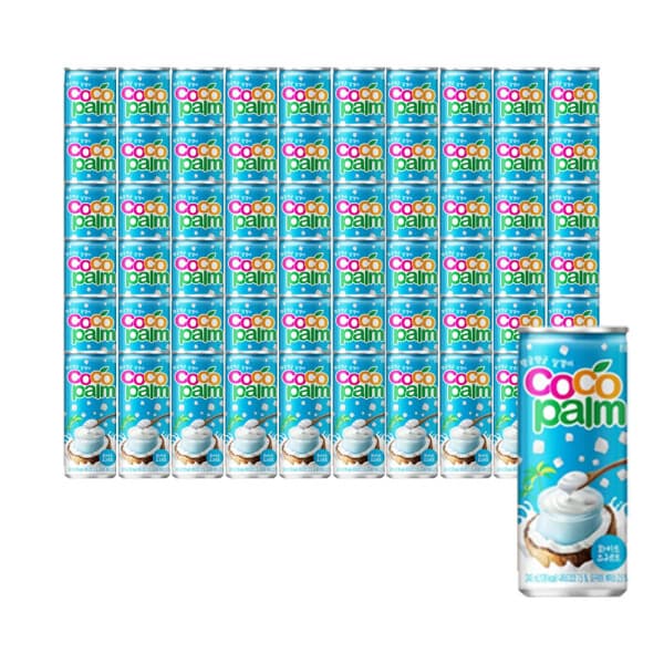 해태음료-스타배송 코코팜 화이트 240ml x60캔