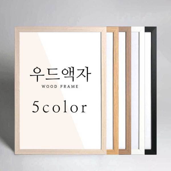 NewClou 뉴클루 우드 액자 프레임 A4 A3 A2 A1 - 최저가 23,900원