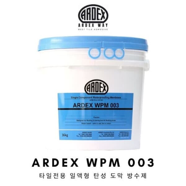 daeholife WPM003 16kg 아덱스 일액형 탄성도막방수제 ARDEX - 최저가 139,000원