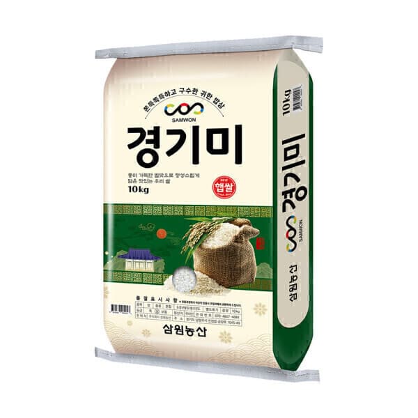 주식회사삼원농산 삼원농산 우리쌀 경기미 10kg 2025년산